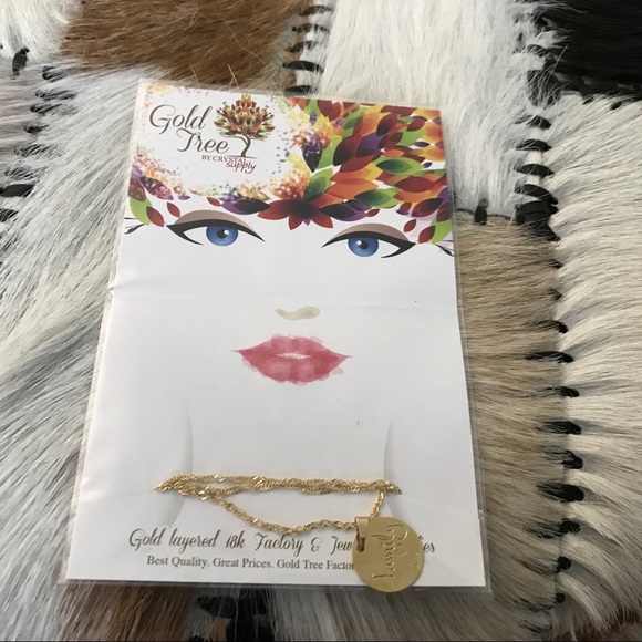 gold tree Jewelry - Gold tree necklace